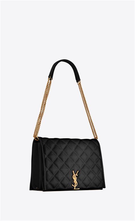 becky ysl quilted bag.